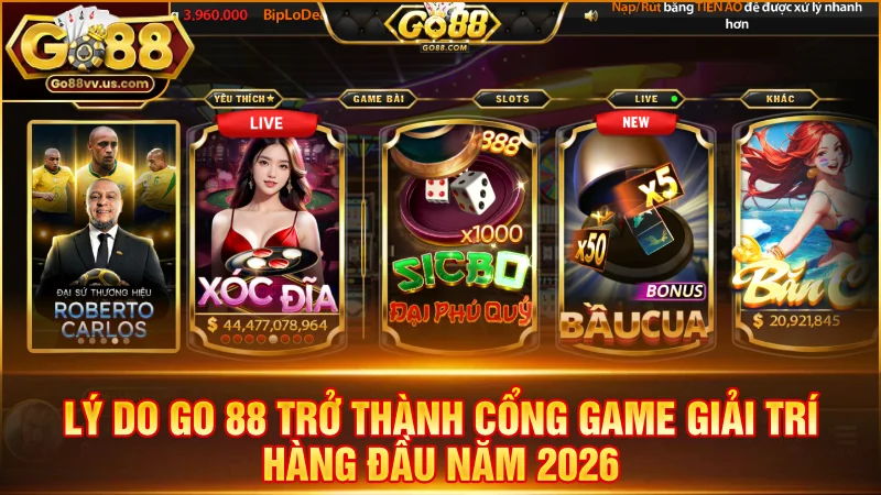 GO88 US🥇 Game Bài Đổi Thưởng Số 1 | Đăng Ký Nhận 50K 7 Lý do Go 88 trở thành cổng game giải trí hàng đầu năm 2026
